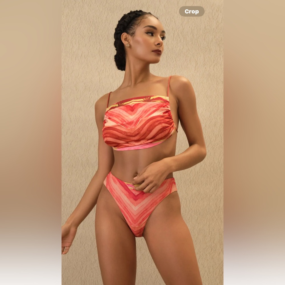 Andrea Iyamah Aiko Crop Top